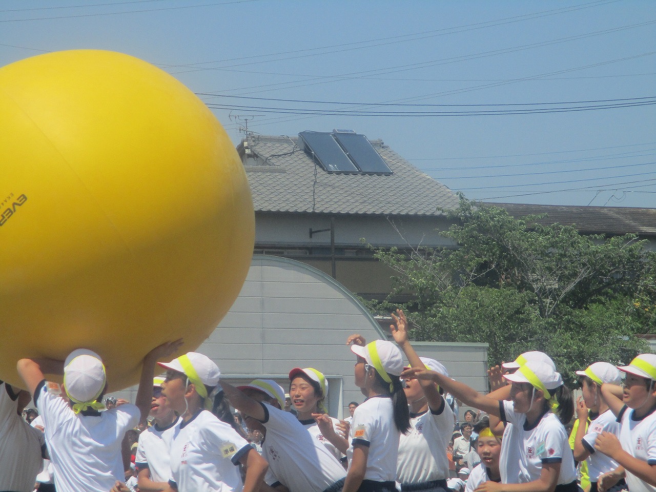 運動会 大玉送り | 長泉町立長泉小学校